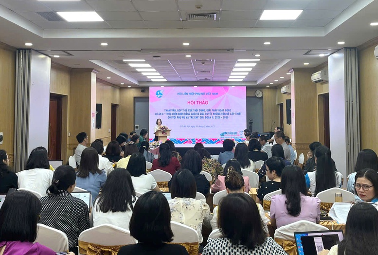 Thúc đẩy bình đẳng giới và giải quyết những vấn đề cấp thiết đối với phụ nữ và trẻ em- Ảnh 1.