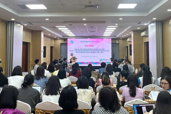 Thúc đẩy bình đẳng giới và giải quyết những vấn đề cấp thiết đối với phụ nữ và trẻ em