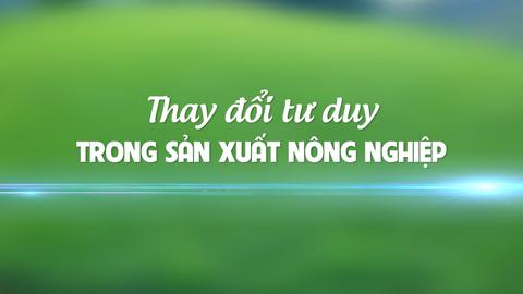 THAY ĐỔI TƯ DUY TRONG SẢN XUẤT NÔNG NGHIỆP (31-5-2025)