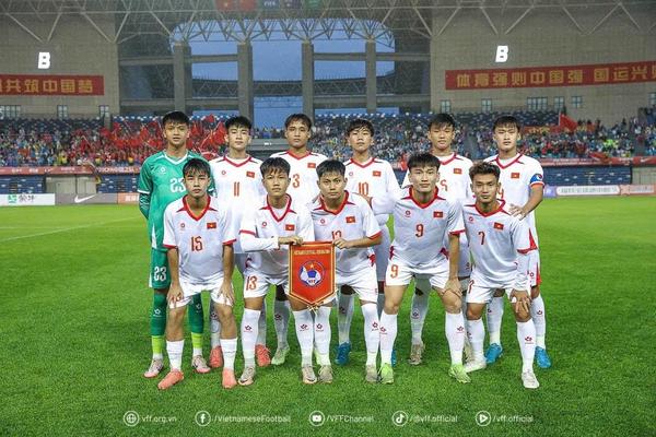 U16 Việt Nam lội ngược dòng thắng U16 Saudi Arabia tại CFA Team China 2025
