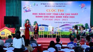 TUYÊN QUANG PHÁT TRIỂN VĂN HÓA ĐỌC CHO HỌC SINH QUA CÁC CUỘC THI