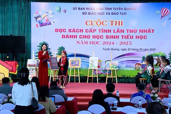 TUYÊN QUANG PHÁT TRIỂN VĂN HÓA ĐỌC CHO HỌC SINH QUA CÁC CUỘC THI