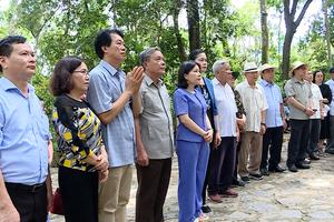 (TTV) Đoàn đại biểu Quốc hội các khoá tỉnh Phú Yên hành trình về nguồn