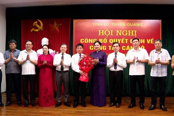 (TTV) Công bố Quyết định về công tác cán bộ