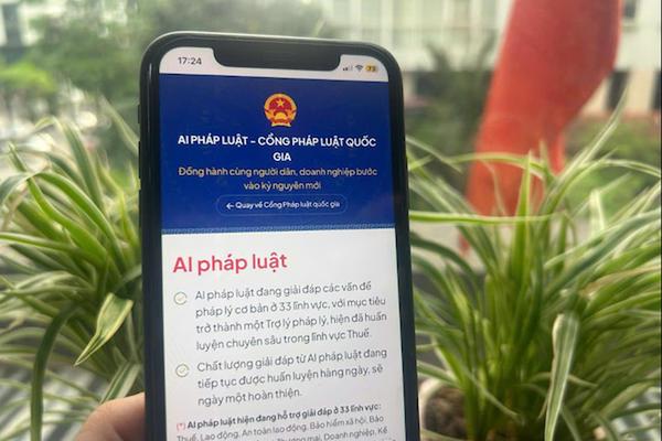 AI pháp luật đạt nhiều con số ấn tượng sau hơn 10 ngày ra mắt
