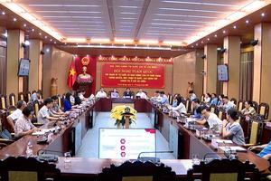 (TTV) Hội nghị tập huấn về tổ chức và hoạt động của tổ chức Đảng, chính quyền, MTTQ, các đoàn thể chính trị ở cấp xã (mới)