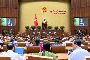 (TTV) Quốc hội thông qua sửa 5 điều của hiến pháp, kết thúc hoạt động cấp huyện từ 1/7