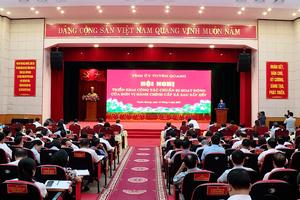 (TTV) Hội nghị triển khai công tác chuẩn bị hoạt động của đơn vị hành chính cấp xã sau sắp xếp