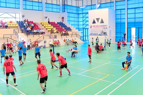 (TTV) Khai mạc Giải Bóng chuyền hơi người cao tuổi tỉnh Tuyên Quang năm 2025