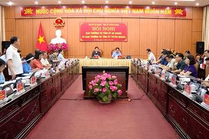 (TTV) Hội nghị Ban Thường vụ Tỉnh ủy hai tỉnh Hà Giang và Tuyên Quang
