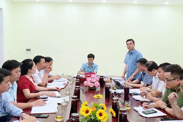 (TTV) Đồng chí Ma Thế Hồng, Phó Bí thư Tỉnh ủy kiểm tra tiến độ vận hành xã mới
