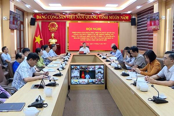 (TTV) Hội nghị trực tuyến rà soát, đánh giá, nâng cấp, phát triển các hệ thống thông tin