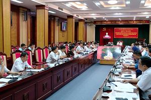 (TTV) Sơ kết công tác kiểm tra, giám sát và thi hành kỷ luật của Đảng 6 tháng đầu năm, triển khai nhiệm vụ 6 tháng cuối năm 2025 và thời gian tới;