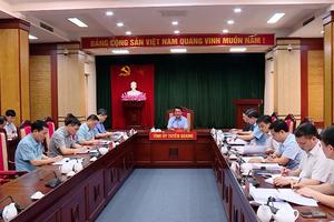 (TTV) Hai tỉnh Tuyên Quang – Hà Giang họp thống nhất một số công việc, nhiệm vụ trọng tâm trong thời gian tới