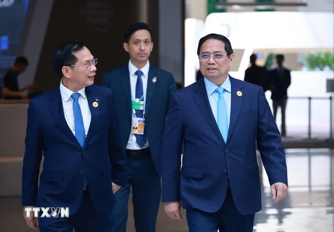 Thủ tướng Phạm Minh Chính tham dự Phiên khai mạc Hội nghị WEF 16 Thiên Tân 2025 - Ảnh 1.