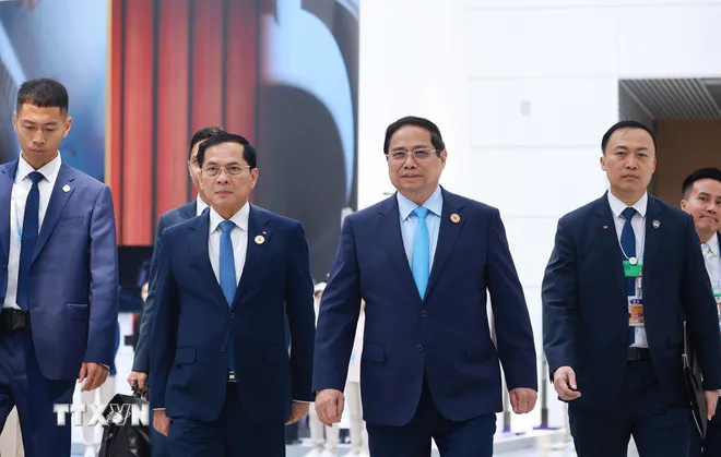 Thủ tướng Phạm Minh Chính tham dự Phiên khai mạc Hội nghị WEF 16 Thiên Tân 2025