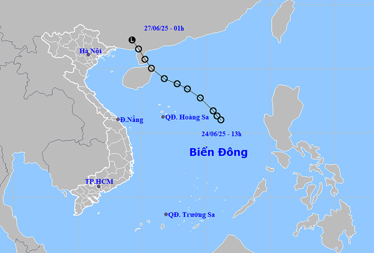 Thời tiết ngày 27/6: Cảnh báo mưa lớn tại Bắc Bộ, nguy cơ ngập úng, sạt lở đất- Ảnh 1.