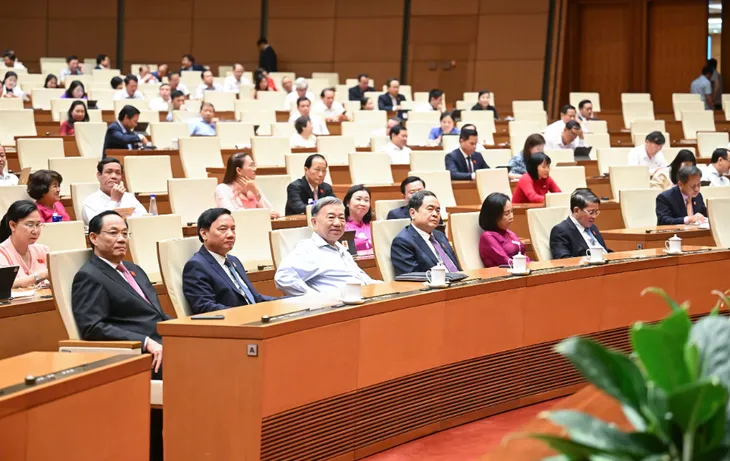 Tổng Bí thư Tô Lâm dự Lễ trao Bằng khen của Ủy ban Thường vụ Quốc hội - Ảnh 2.