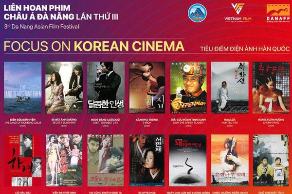 Liên hoan phim Châu Á Đà Nẵng lần Ba chọn điện ảnh Hàn Quốc làm Tiêu điểm
