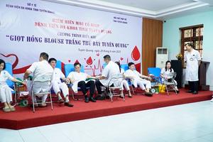 (TTV) Điểm hiến máu cố định tại Bệnh viên Đa khoa tỉnh Tuyên Quang