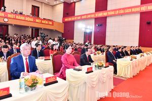 Lễ công bố sáp nhập tỉnh Tuyên Quang, Hà Giang, hợp nhất xã, kết thúc hoạt động cấp huyện và chỉ định công tác cán bộ