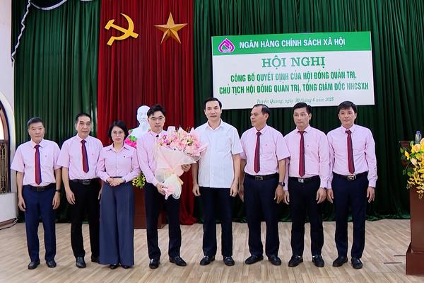 (TTV) Công bố Quyết định thành lập Chi nhánh Ngân hàng Chính sách xã hội tỉnh Tuyên Quang và công tác cán bộ