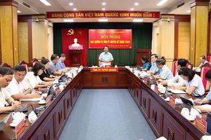 (TTV) Ban Thường vụ Tỉnh ủy tổ chức phiên họp Chuyên đề tháng 7