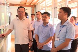 (TTV) Đoàn công tác số 13 của Ban Thường vụ Tỉnh ủy làm việc tại các xã Yên Cường và Đường Hồng;