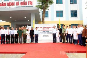 (TTV) Lễ khánh thành Khoa Khám bệnh và điều trị Bệnh viện Đa khoa khu vực Quản Bạ