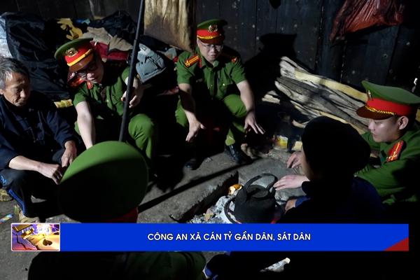 (TTV) Công an xã Cán Tỷ gần dân, sát dân
